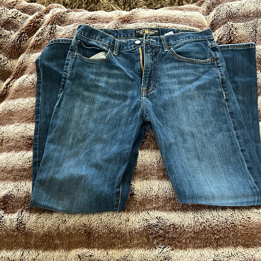 Lucky Brand Blue Jeans 33 X 32